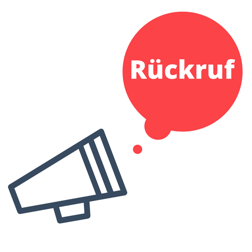 Produkt Rückrufe kurzanleitung.net