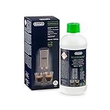 De'Longhi Original EcoDecalk DLSC 500 – Entkalker für Kaffeemaschinen & Kaffeevollautomaten, Universal Kalklöser für 5 Entkalkungsvorgänge, 500 ml, Weiß