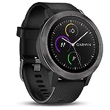 Garmin vívoactive 3 GPS-Fitness-Smartwatch - vorinstallierte Sport-Apps, kontaktloses Bezahlen mit Garmin Pay, Gunmetal